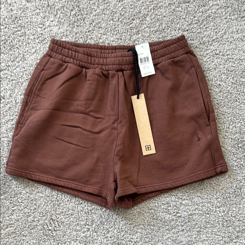 Ksubi Deep Brown Athletic Shorts